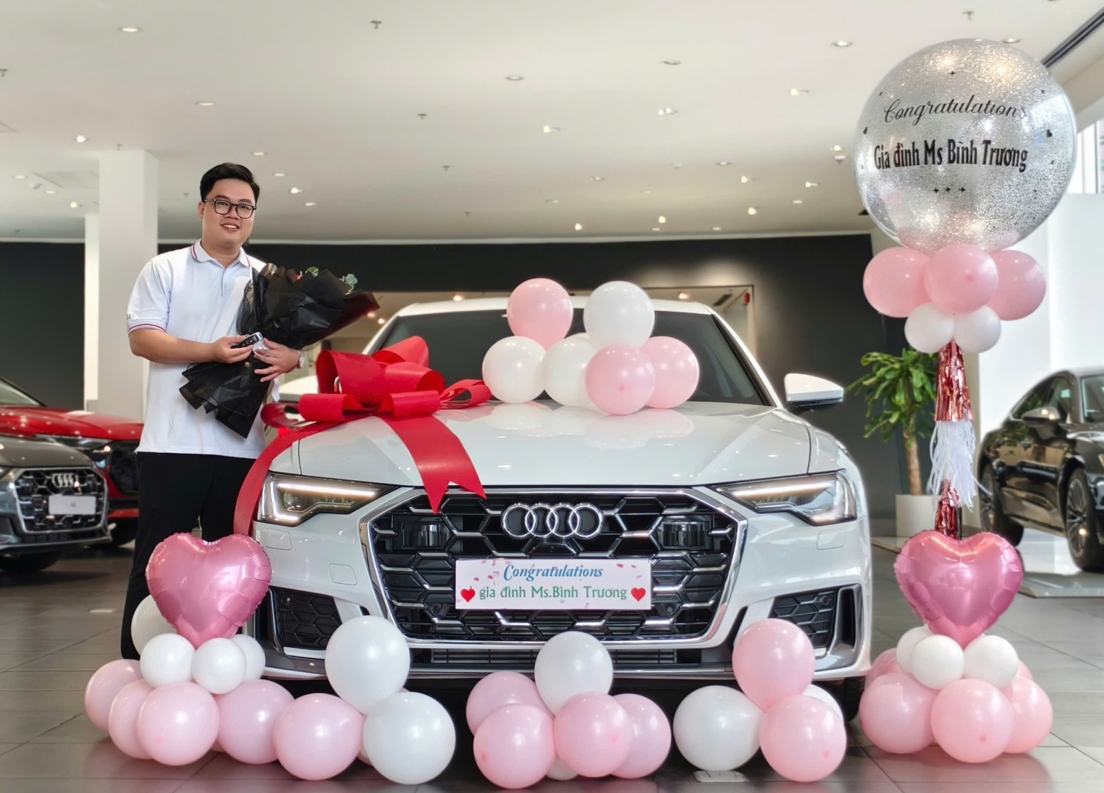 Giao xe  Audi A6 khách hàng 07.2025
