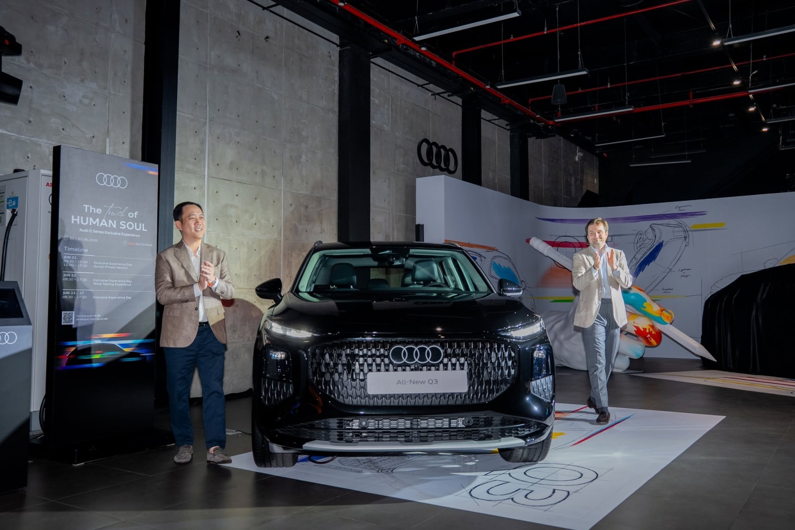 AUDI Q SERIES LAUNCH - THE TOUCH OF HUMAN SOUL