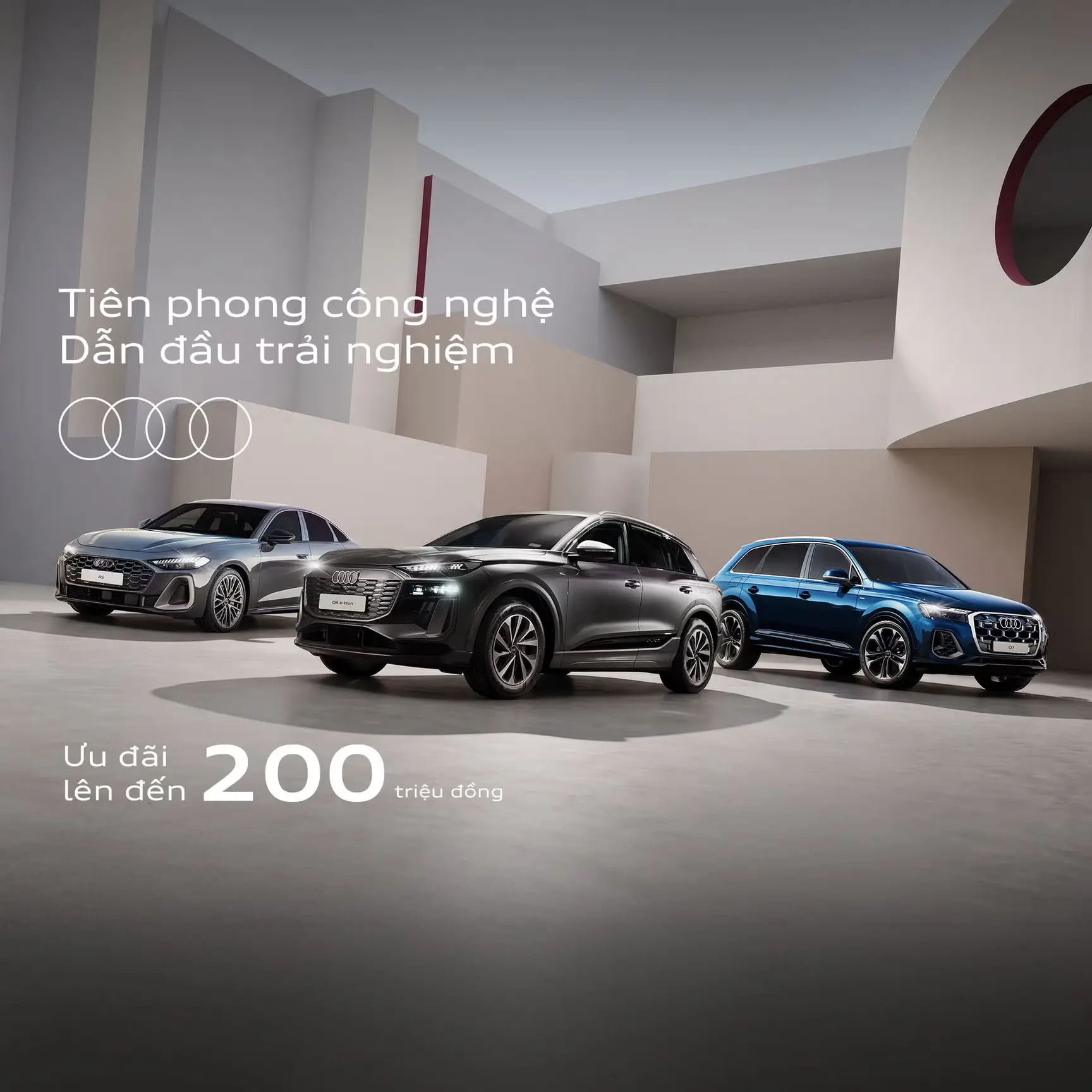 Audi Việt Nam triển khai ưu đãi lên đến 200 triệu đồng dịp đại lễ 30/4 và 1/5/2026.